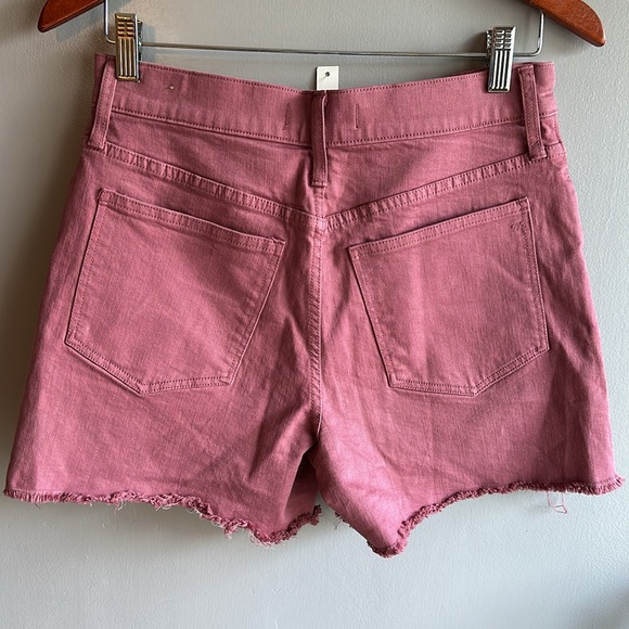 NWT Madewell Garment-Dyed Button-Front High-Rise
Denim Shorts size 27 - Picture 5 of 6